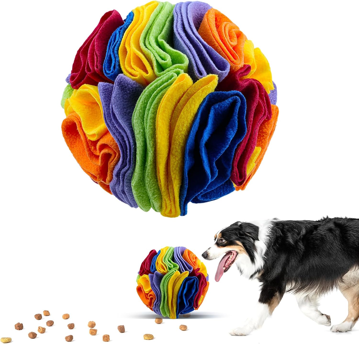Pet Supplies Larimuer Pet Snuffle Ball Puzzle Sniffing Interactive