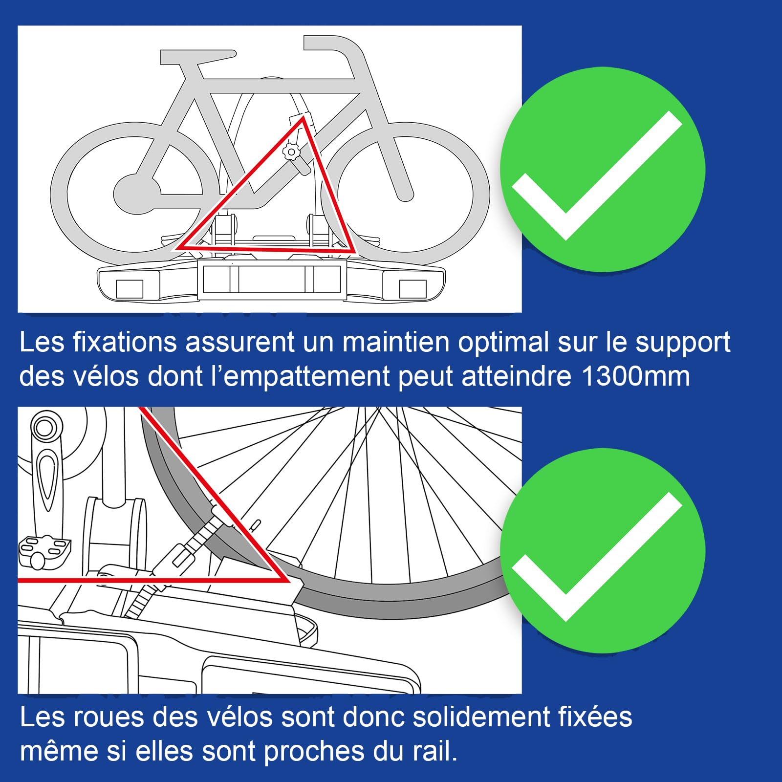 Westfalia Porte-vélos Bikelander pour Attelages | Porte-vélos sur Attelage pour 3 Vélos | Adapté aux Vélos Électriques| Repliable | Feux Hybrides à LED