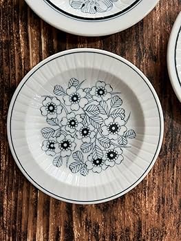 BLANC D'IVOIRE　デザートプレート23cm　３枚　ホワイト BLANC D'IVOIRE PARIS - Etsy