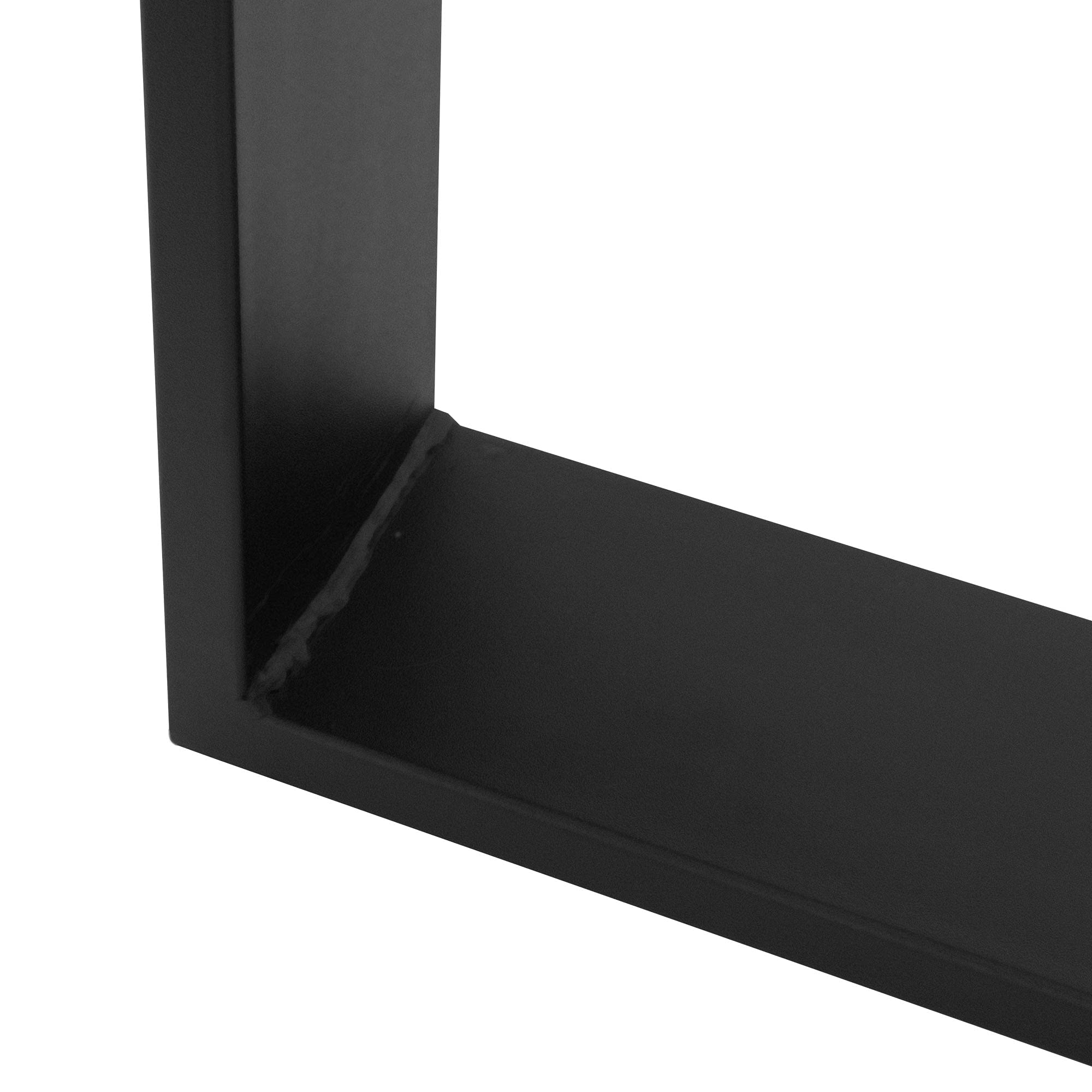 Hoogwaardig metalen frame voor een bank met rugleuning (set van 2), ideaal voor eetkamer en tuin, bankframe, doe-het-zelf bankpoten van staal - Nederland