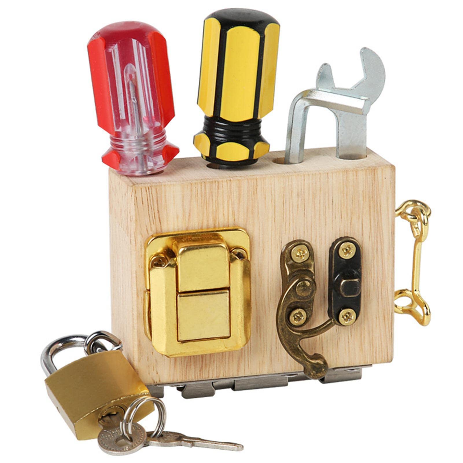 Vecksoy Juguete Montessori con Tablero de Destornillador ...