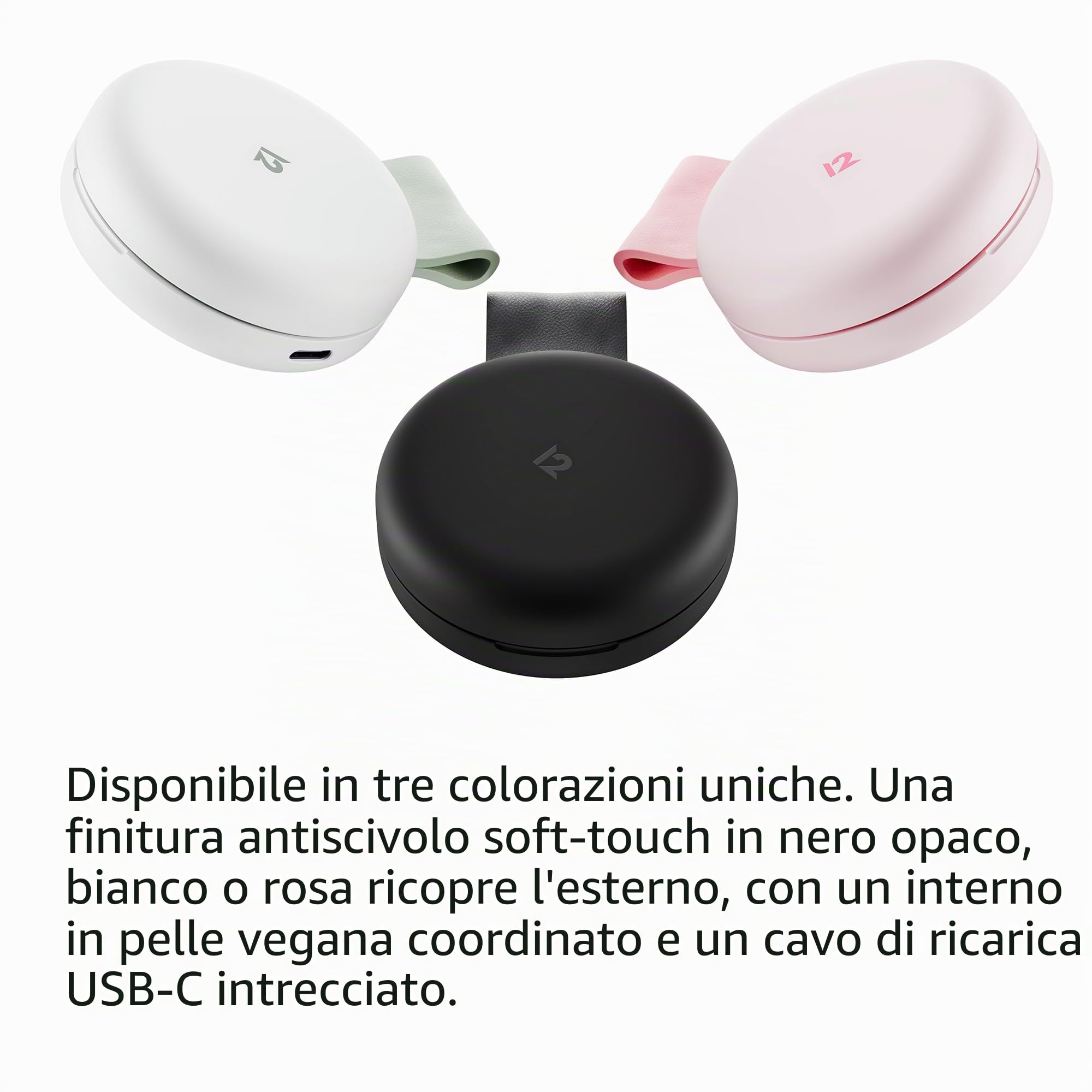 Twelve South Butterfly SE 2 in 1 Qi2 Caricabatterie da viaggio per iPhone, Airpods e Apple Watch Bianco