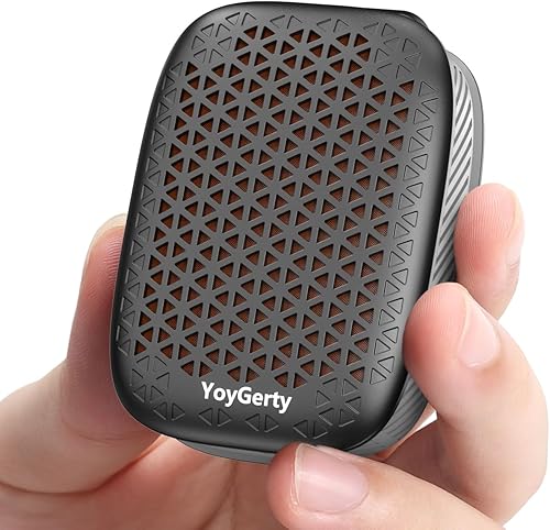 Altavoz portátil Bluetooth 5.4 actualizado, IPX7, impermeable, con clip, mini altavoces portátiles, micrófono integrado, música manos libres,
