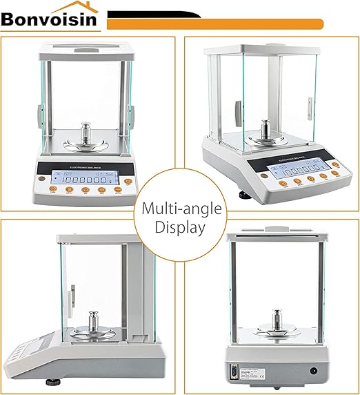 Balanza Analítica Digital 0.1mg 220g Precisión Alta miniatura 9