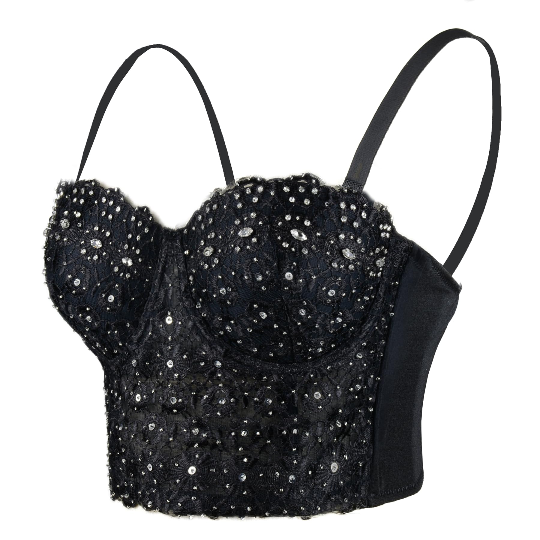 Women Lace Bustier Lace Bustier Lace Bustier Sexy Lace Corset Mesh Corset-image-29