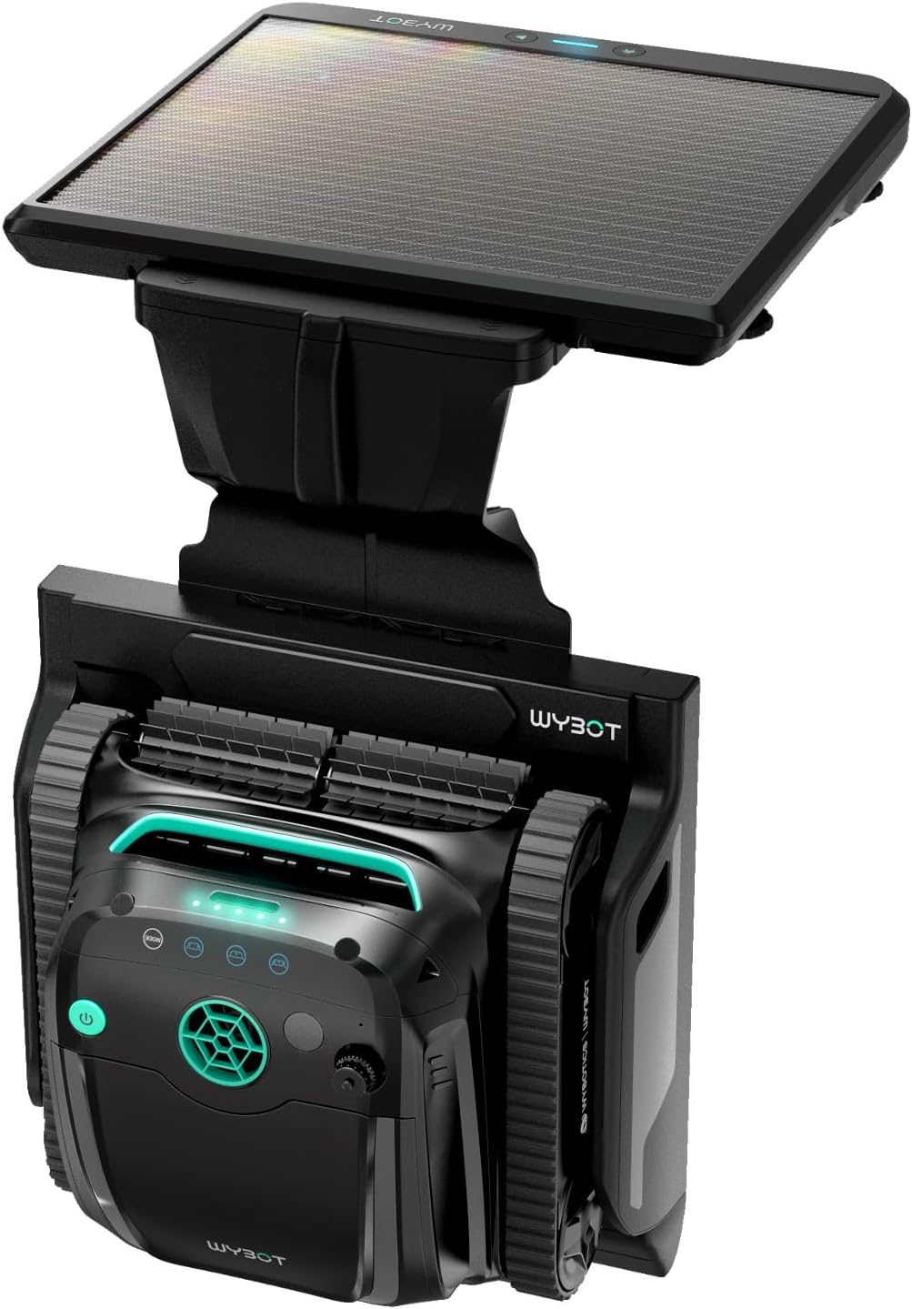 Product image of (2025 New) WYBOT S2 Solar Powered Robotic Pool Vacuum Cleaner for Inground Pools, Auto Return & Charge, Enhanced Scheduled Cleaning, Area Cleaning, 3D Adsorption System, Covers 3,229 Sq.Ft