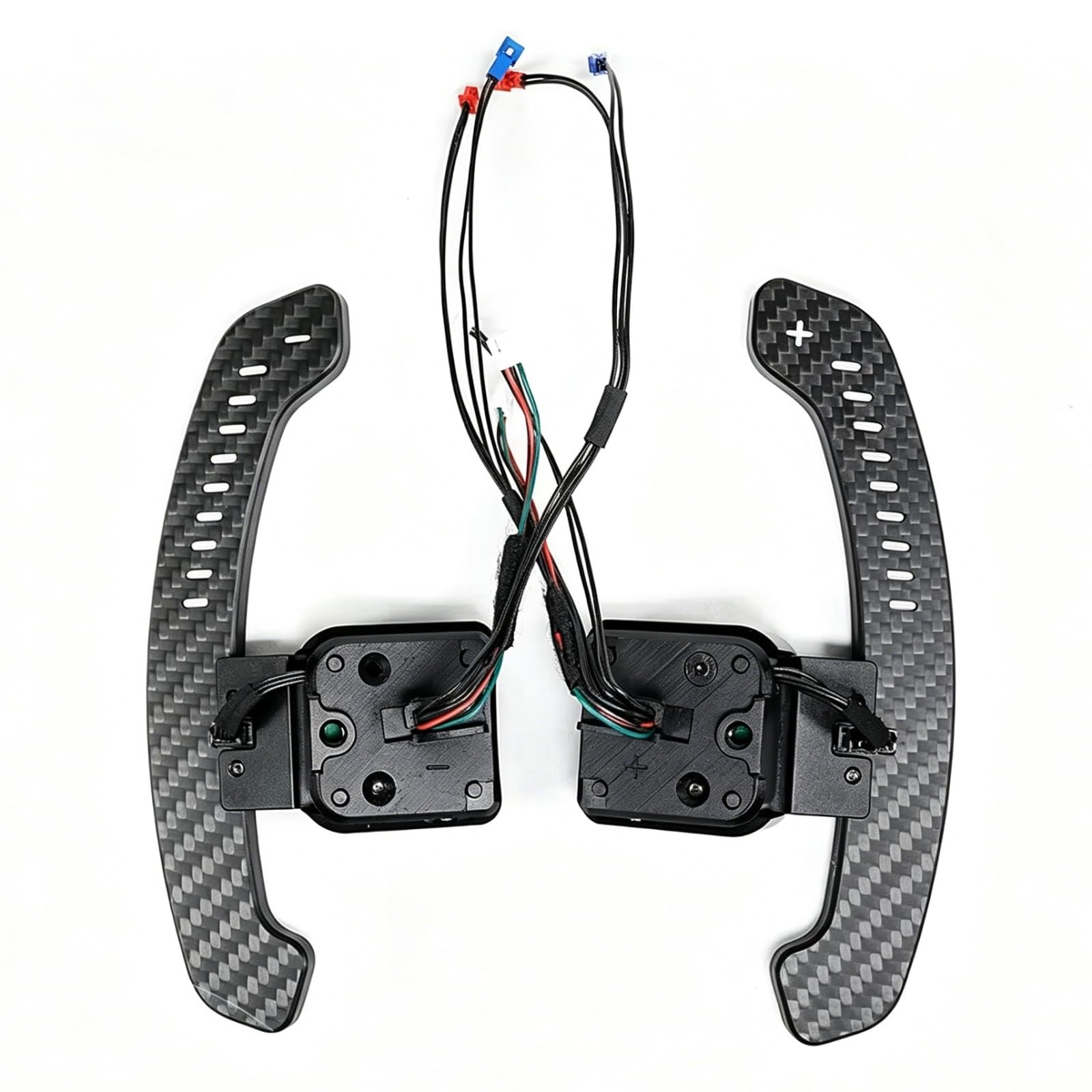 Wtcubfv One Color Paddle Shifters Compatible With Seat For Cupra For Leon For Formentor Carbon Fiber Magnetic Paddle Shifters Steering Wheel Shift Paddle