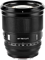Vista 6 de VILTROX 2.953 in f/1.2 F1.2 Pro E-Mount Ultra Gran Angular Autofoco APS-C Prime Lente para Sony E-Mount Cámara A6600 A6500 A6300 A6000 A6400 A6100