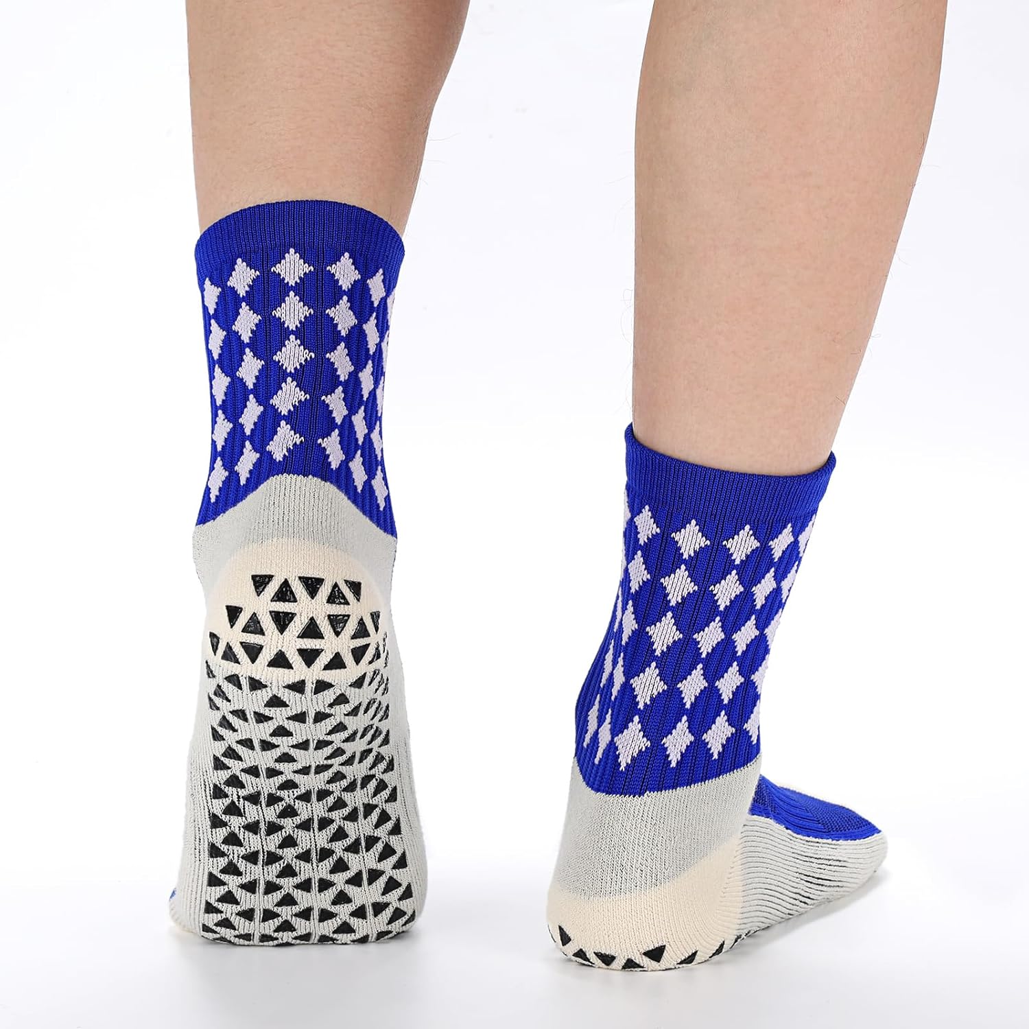 3/6 Pairs Grip Soccer Socks Men Women Non-slip Sports Socks for Basketball Football Athletic - Image 2