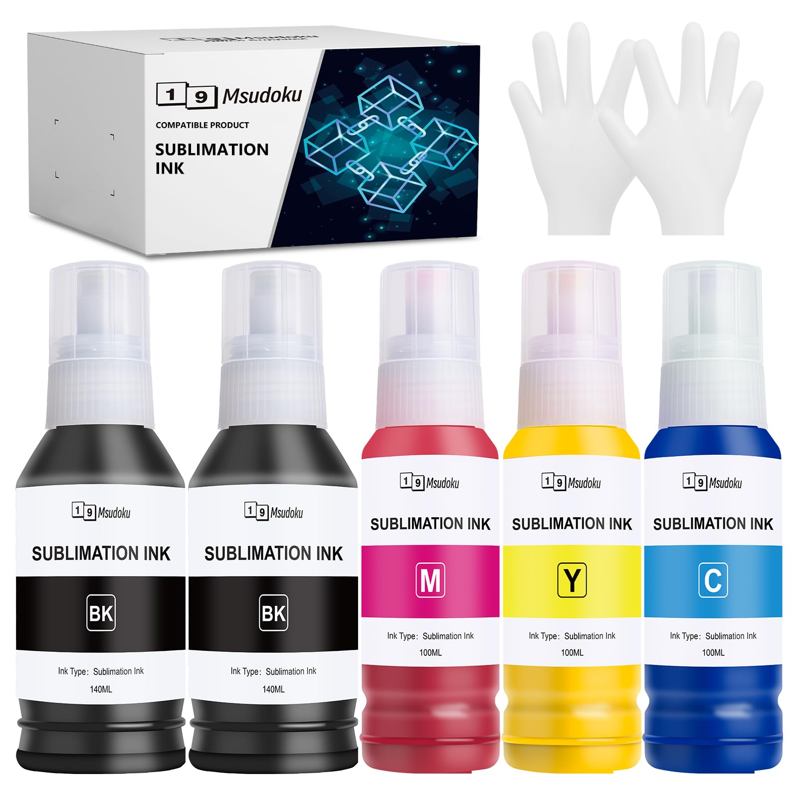 Encre de sublimation E104 E102 pour imprimante EcoTank