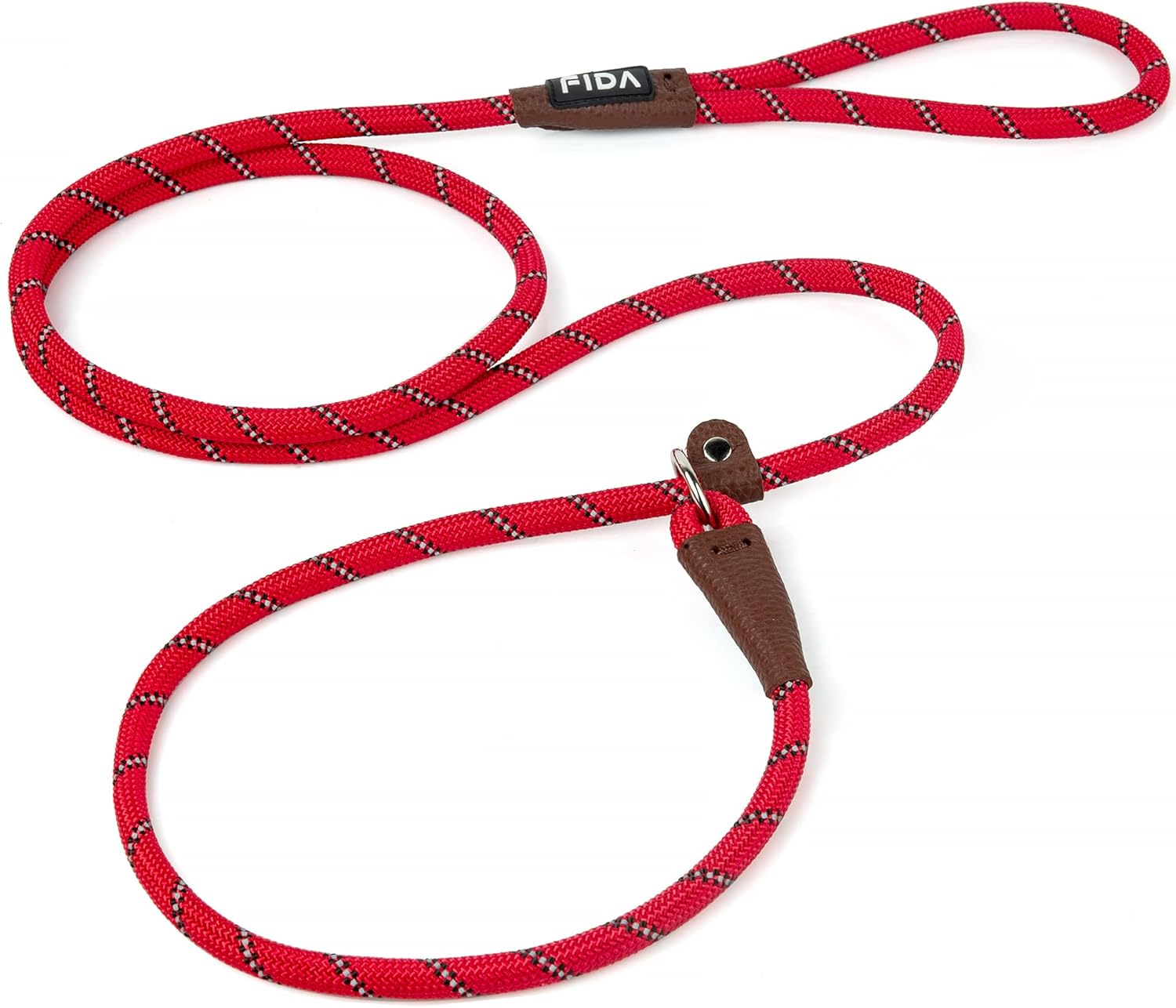 Fida Slip Rope Dog Lead 1.8m, OneSizeFitsAll, SlipOn Rope Leash