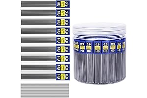 0.9mm Mechanical Pencil Leads, HB Smooth Break Resistant Lead Refills