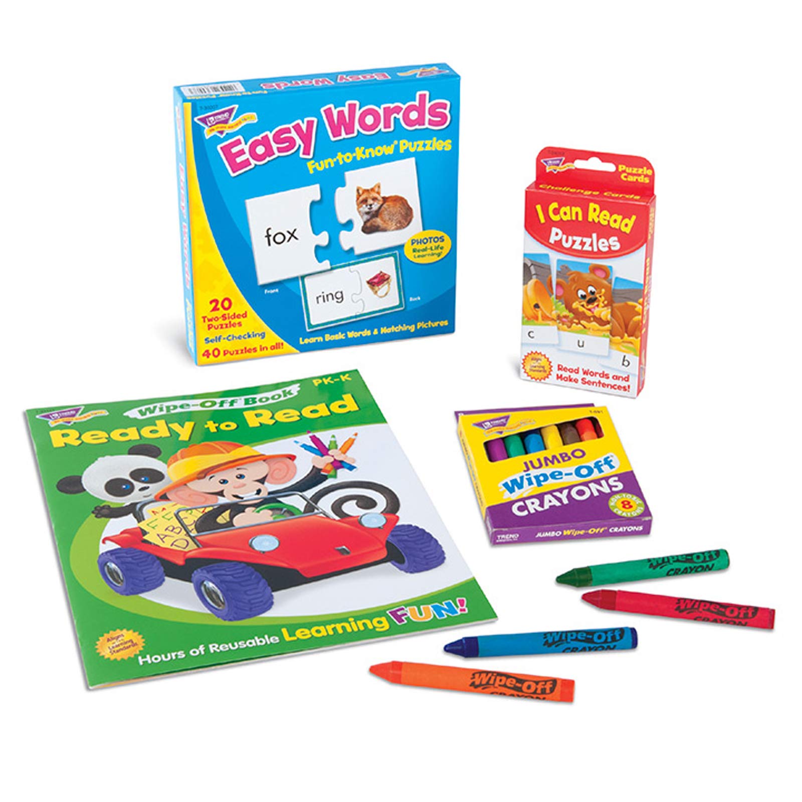 TREND enterprises, Inc. T-90880D Early Reading Learning Fun Pack