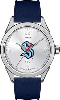 Women's NHL Athena 40mm Watch – Seattle Kraken with Navy Silicone Strap