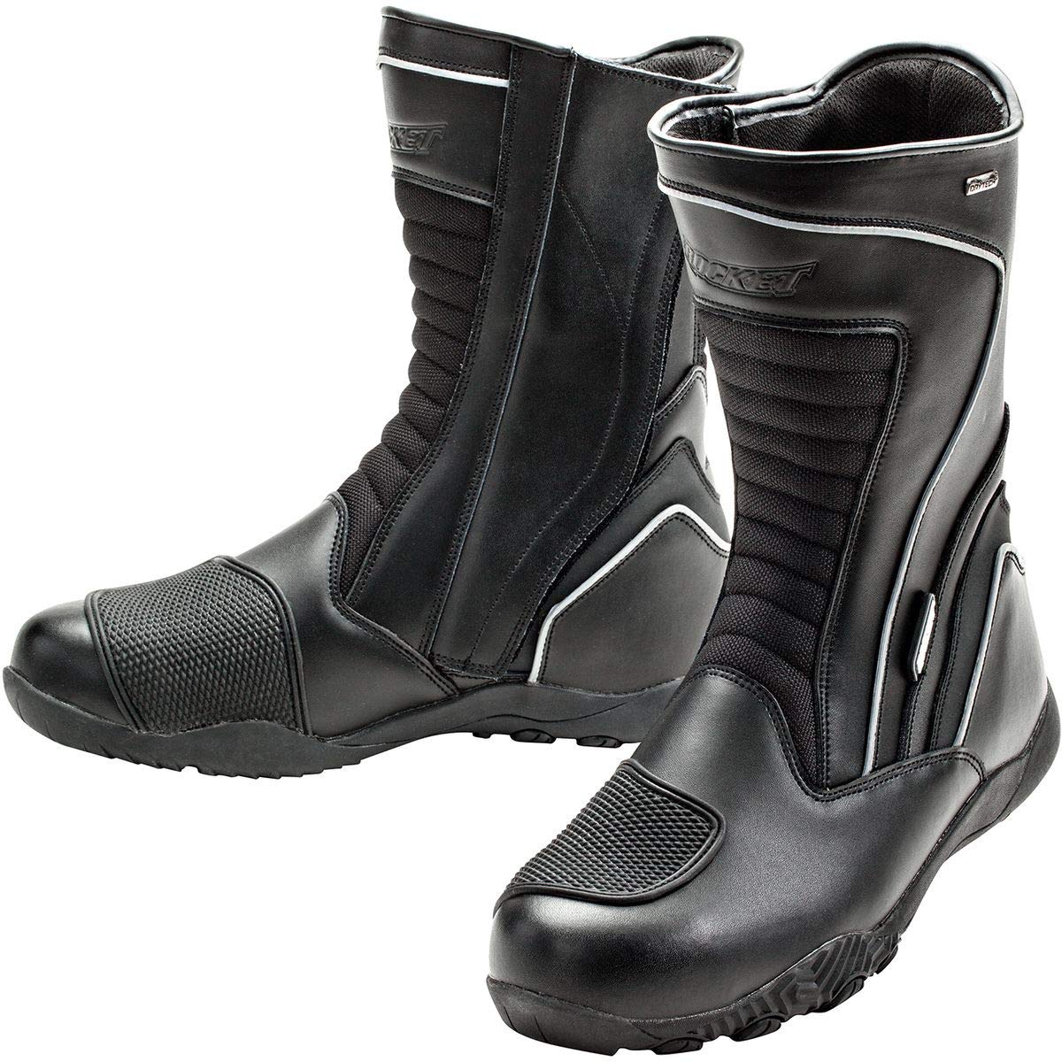 Joe Rocket Men's Meteor FX Leather Motorcycle Riding Boot (Black, Size 7)