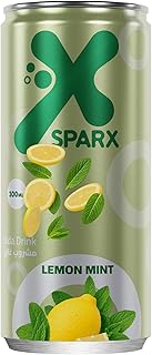 Sparx Carbonated Lemon Mint Flavored Soda Drink 300 ml