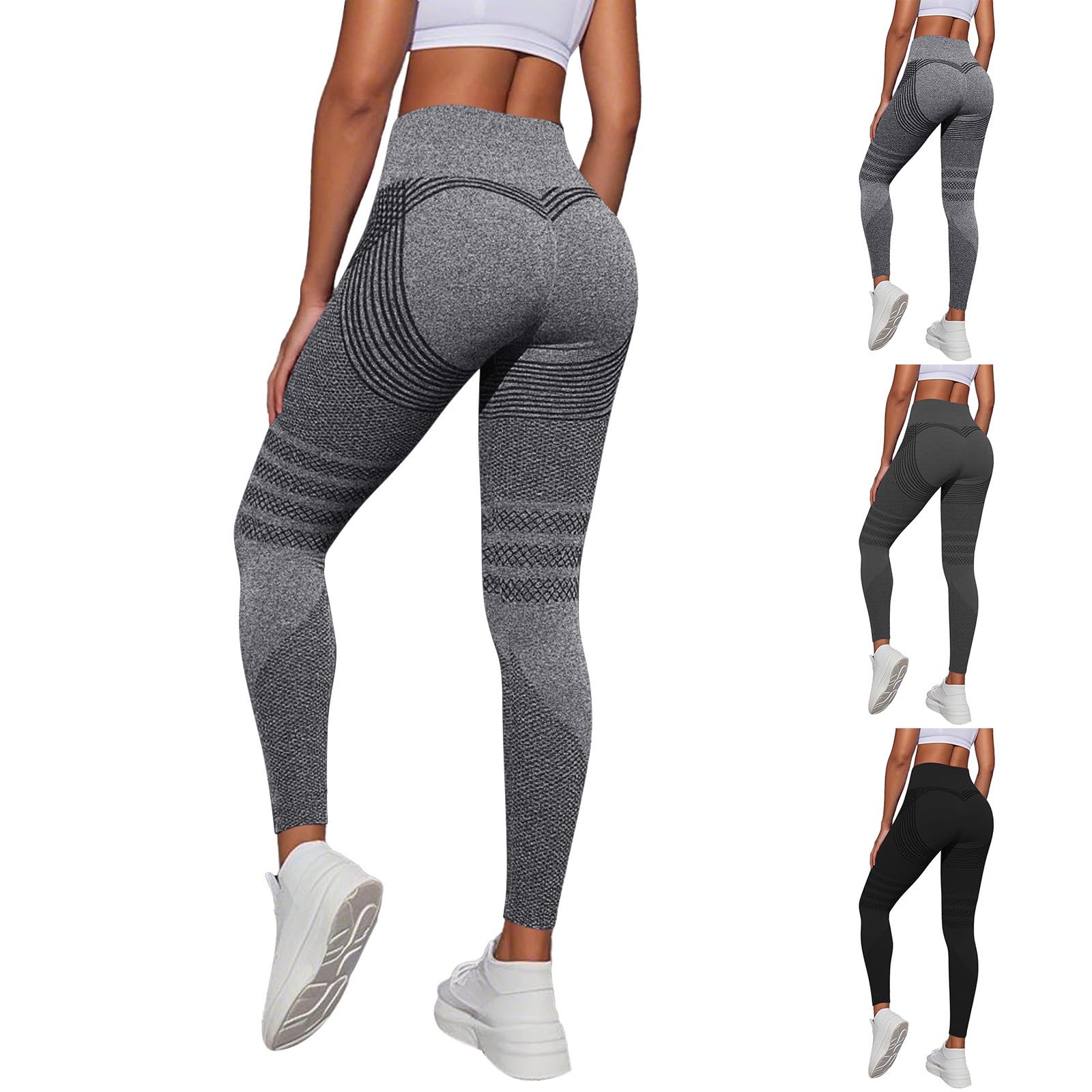 3 Pack Leggings 3D, Leggins Anticelulitico, Leggins Anticelulíticos Mujer Push Up, Anti-Cellulite Leggings Anticelulitis, Anti Cellulite Deportivos Mujer