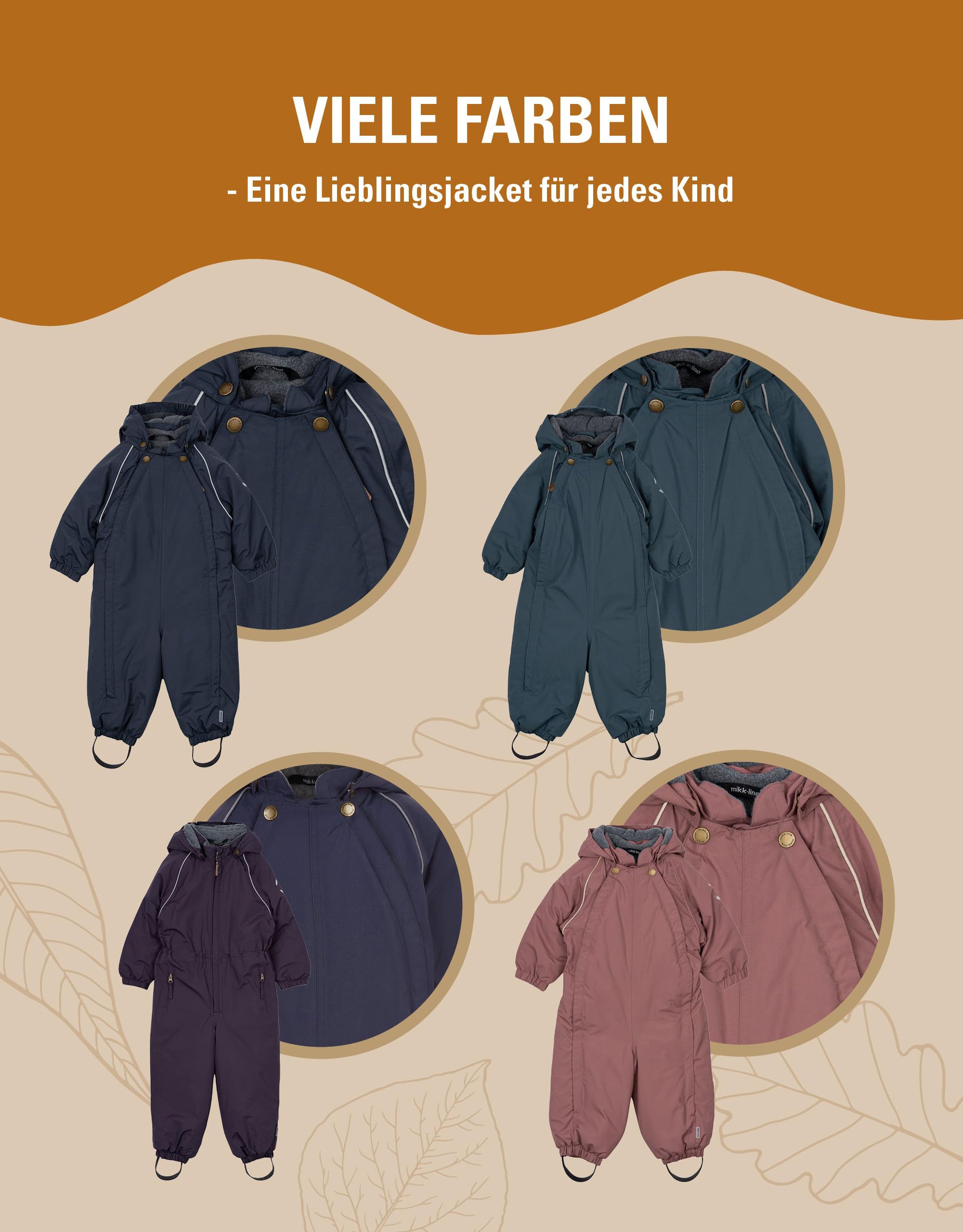Mikk-line Schneeanzug Baby | Nylon Kleinkinder | Schneeanzüge Für Jungen Und Mädchen | Wasserdicht 20.000 mm