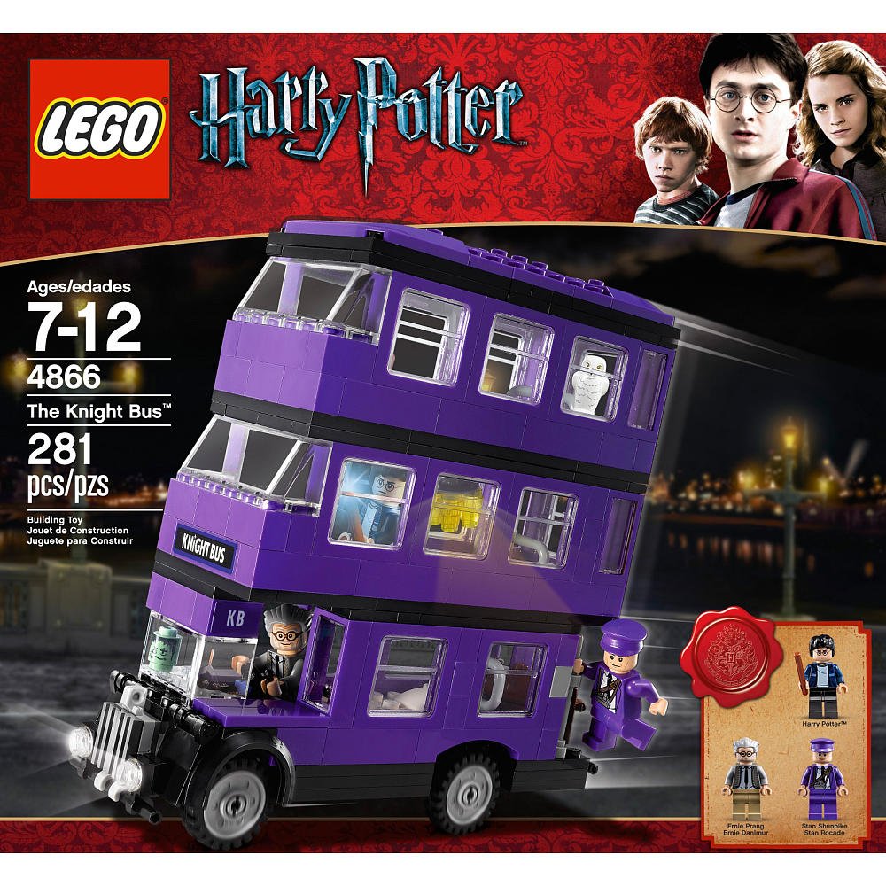 LEGO Harry Potter The Knight Bus (4866) (Age: 7 - 12 Years) The Awesome Triple-Decker Knight Bus Fea