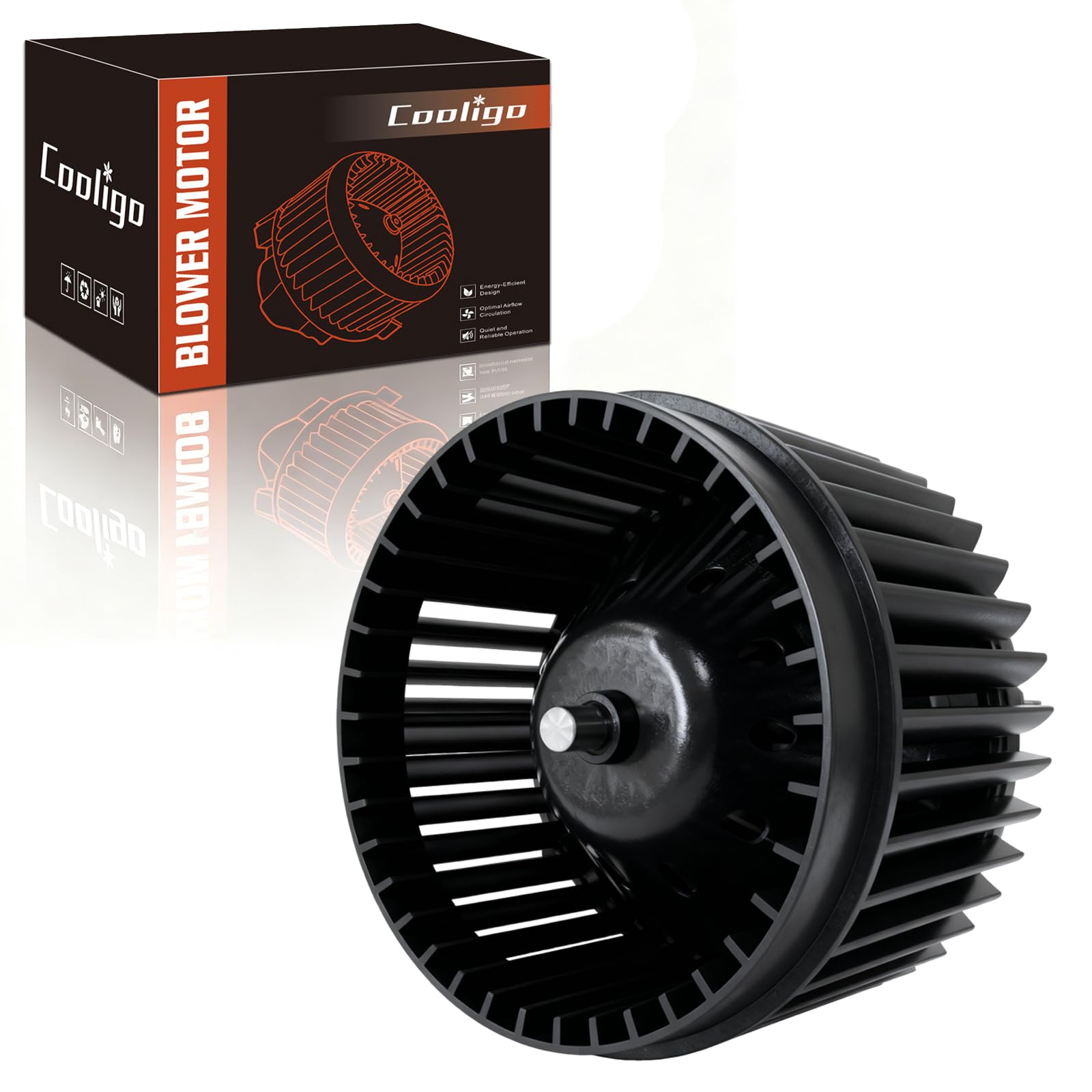 700242 COOLIGO Front Heater Blower Motor fit for Chevrolet Cobalt 2005-2010 | For HHR 2006-2011,for Pontiac G5 2007-2009, Replacement for OE#25776197, GM3126132