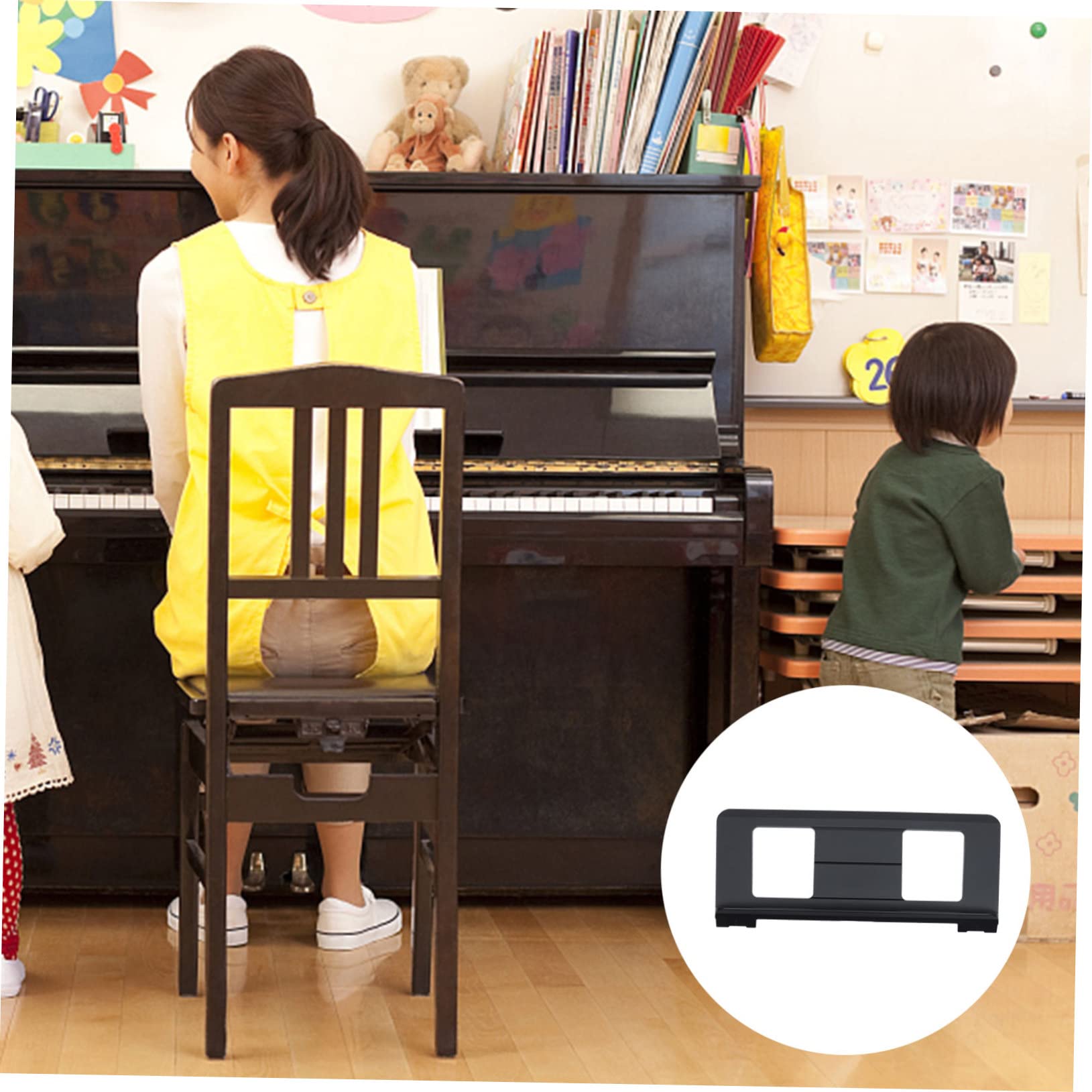 DECHOUS Electronic Piano Music Stand Thickened Durable Holder for Keyboard Instruments Lightweight and Portable Music Score Stand Sturdy Support for Sheet Music and Books