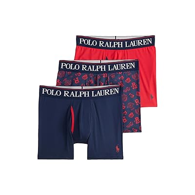 Polo Ralph Lauren 4D Flex Cooling Microfiber Boxer Brief 3 Pack Men