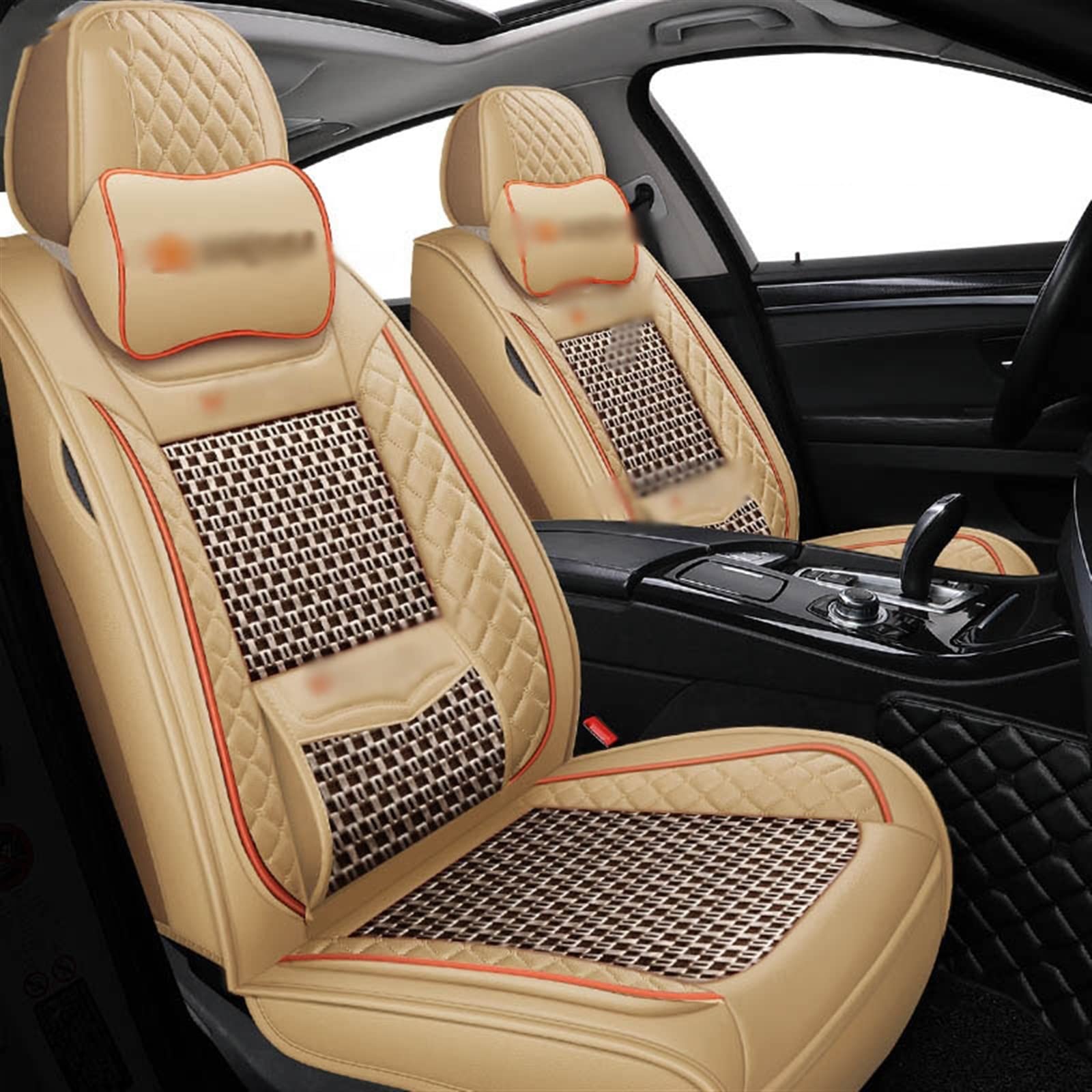 Housses de siège auto protecteur beige pour Duster Logan 2