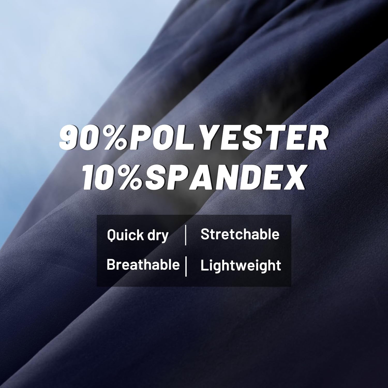 MIER Mens 3 Inch Shorts for Athletic Running Dry Fit Lightweight Workout Gym Active Shorts with Brief Liner, Pockets - Image 5