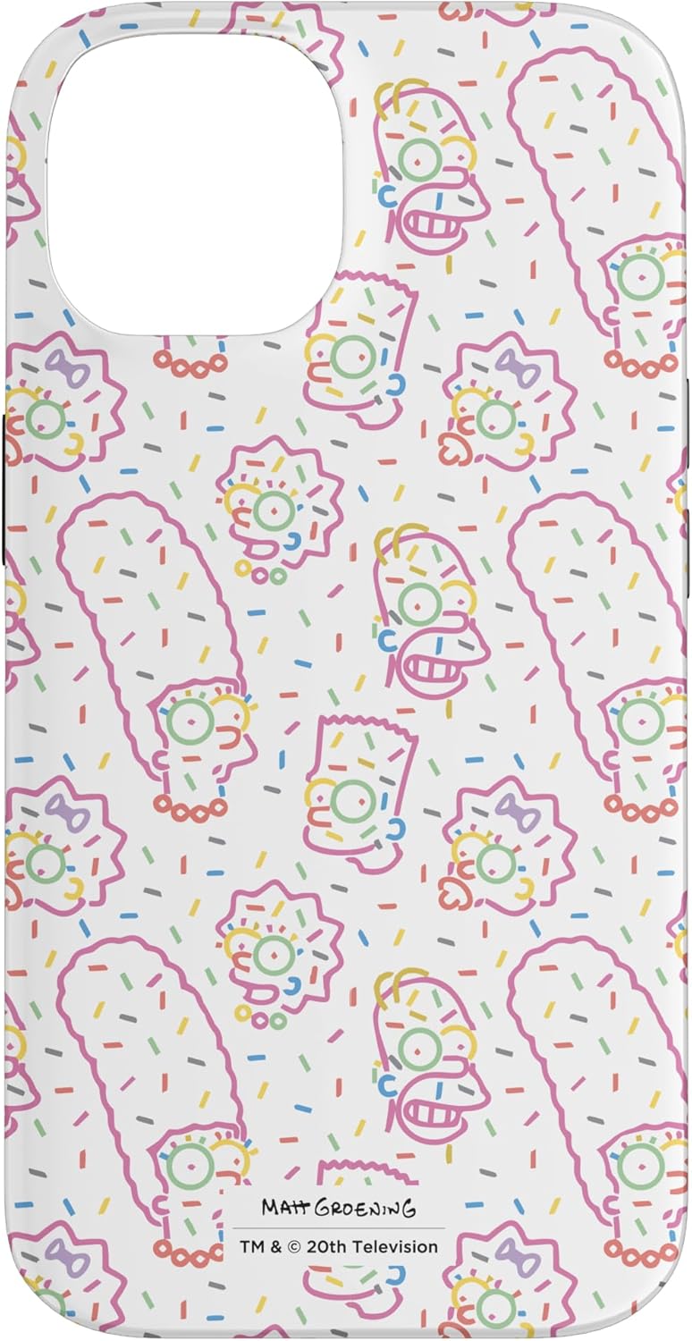 The Simpsons Family Rainbow Sprinkles Case for iPhone SE (2020) / 7 / 8
