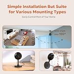 Owltron Indoor Security Camera,2K Indoor Camera for Baby & Elder, Pet Camera with Motion Detection, Night Vision, 2-Way Audio, 2.4Ghz WiFi Camera Wireless, Baby Monitor Works with APP & Alexa