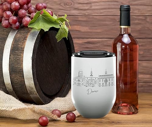 Vista 241 de TJ Originals - Taza de café Boston Massachusetts, regalo de taza de café de recuerdo de viaje turístico, taza de cerámica Skyline de 11 oz, taza