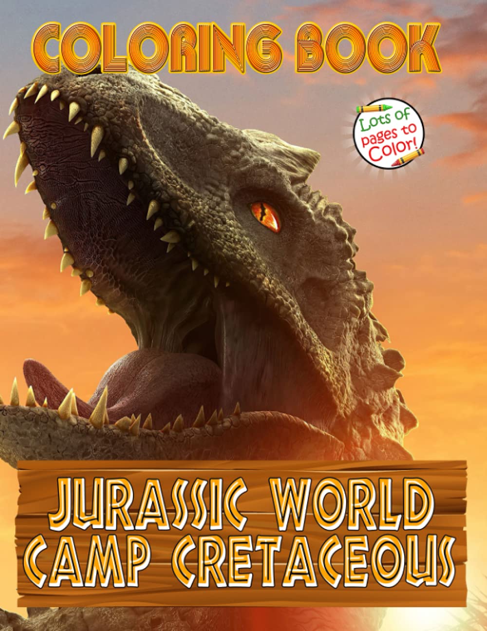 Buy Jurassic World Camp Cretaceous Coloring Book: High Quality Coloring ...