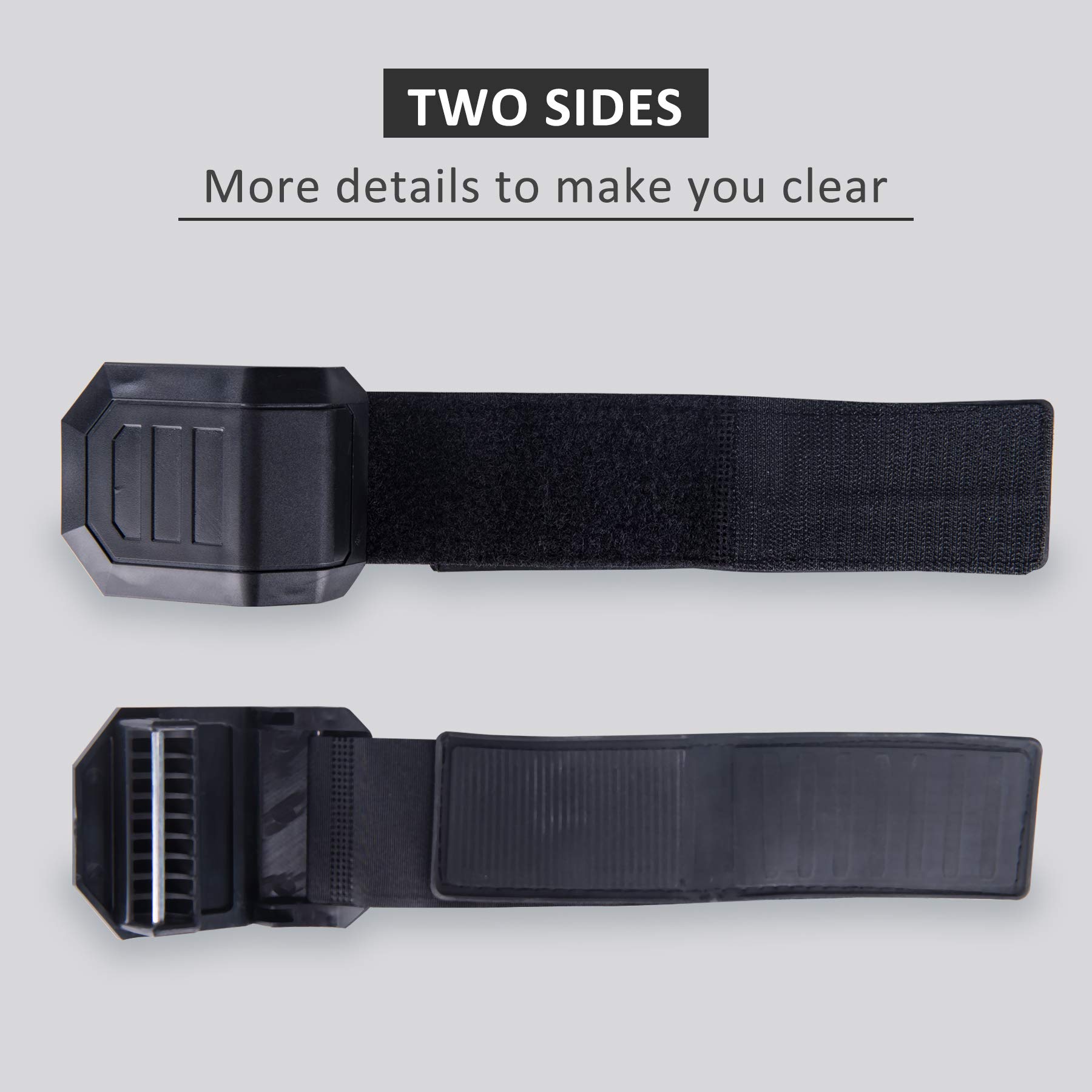 Orion Motor Tech UTV Windshield Mount Clamps Straps Kit, Compatible