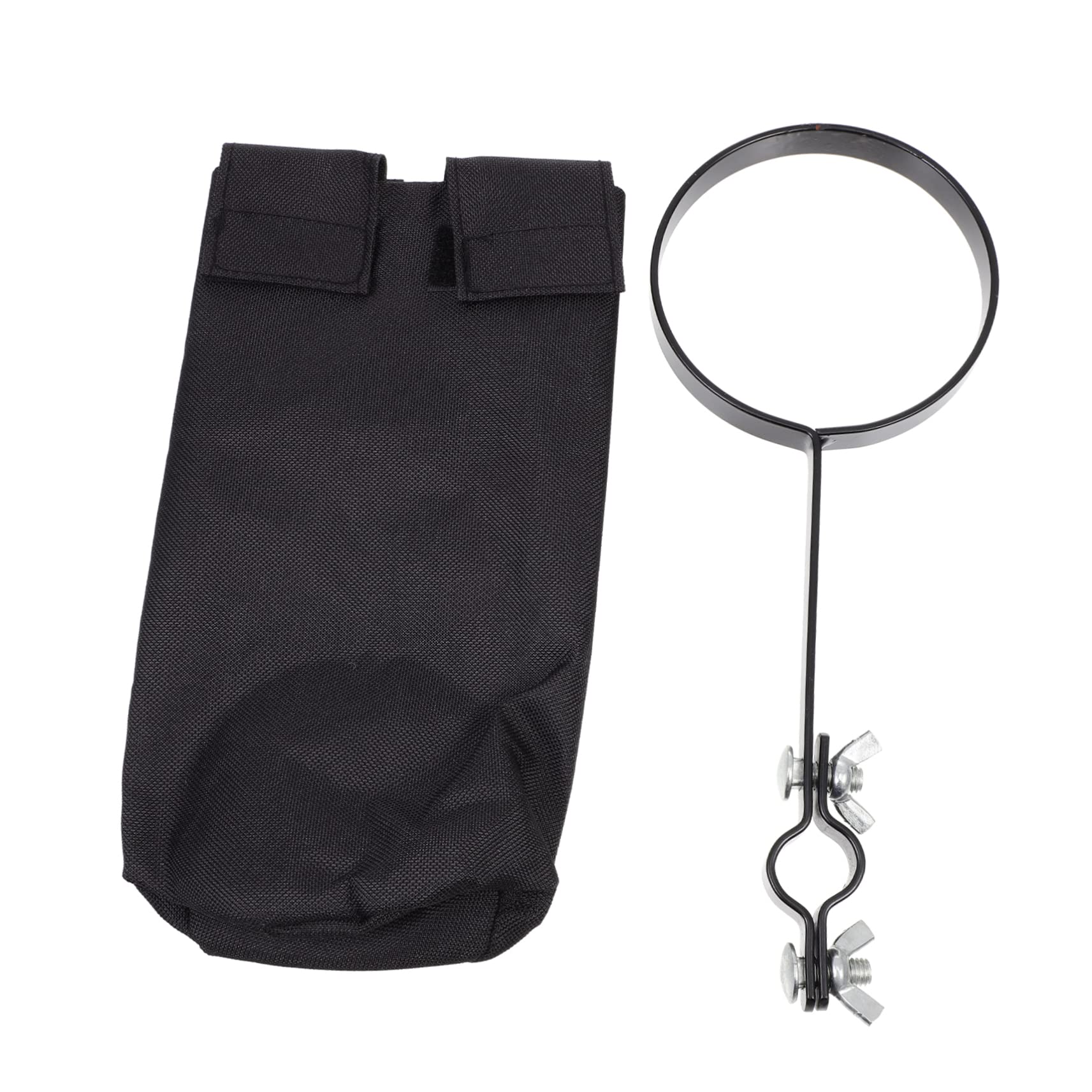 ERINGOGO Portable Drumstick Barrel Drumstick Case Holder for Storage Black Oxford Fabric Easy to Carry