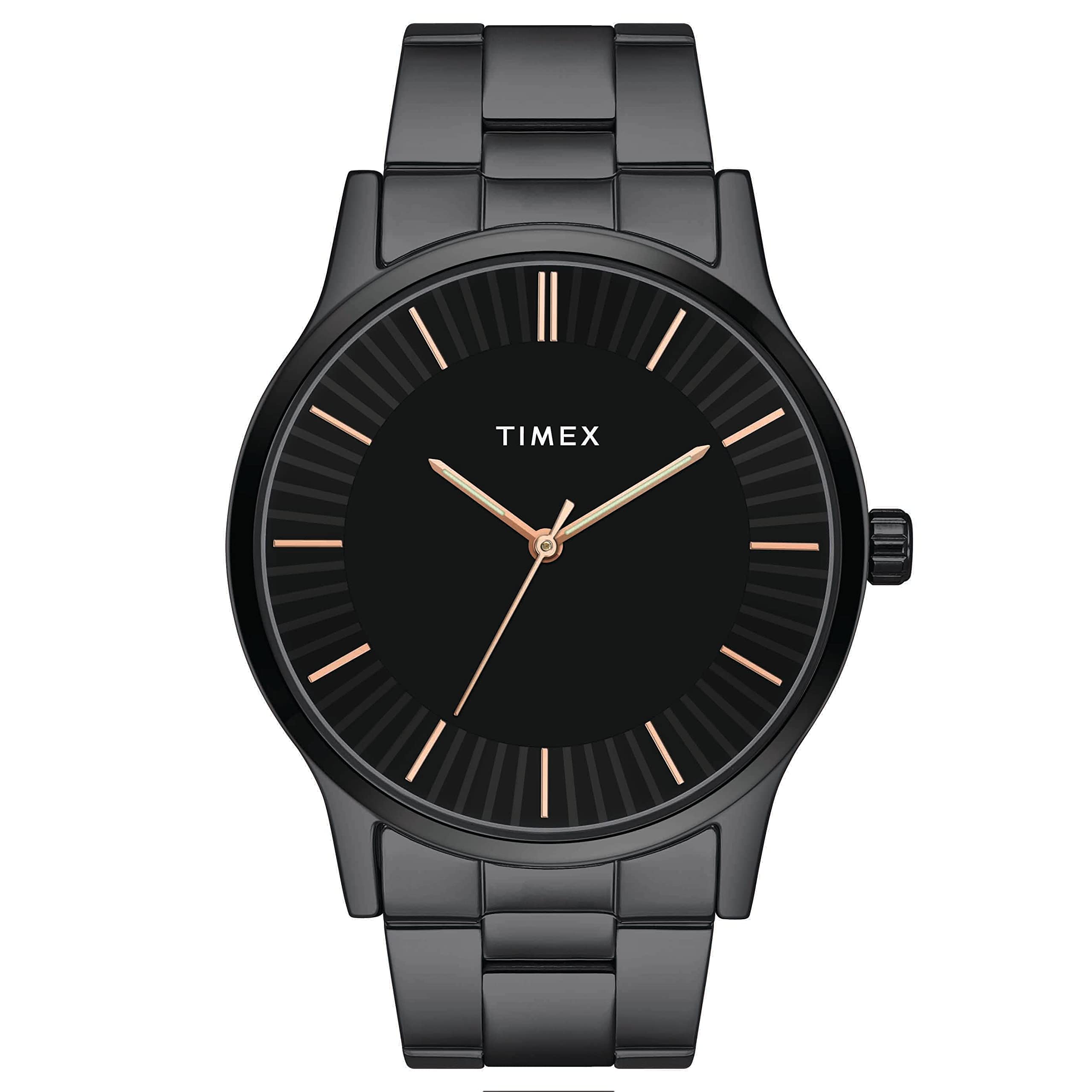 TIMEX Analog Black Dial Men Watch-TW0TG8304 (B09MS7MV15) Amazon Price History, Amazon Price Tracker