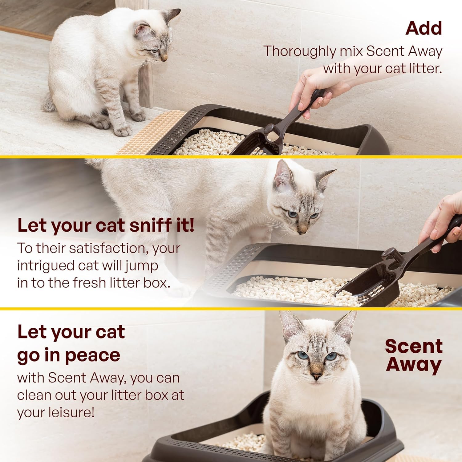 Cat Litter Box Deodorizer Beads, Cat Litter Box Odour Eliminator | Activated Charcoal 3