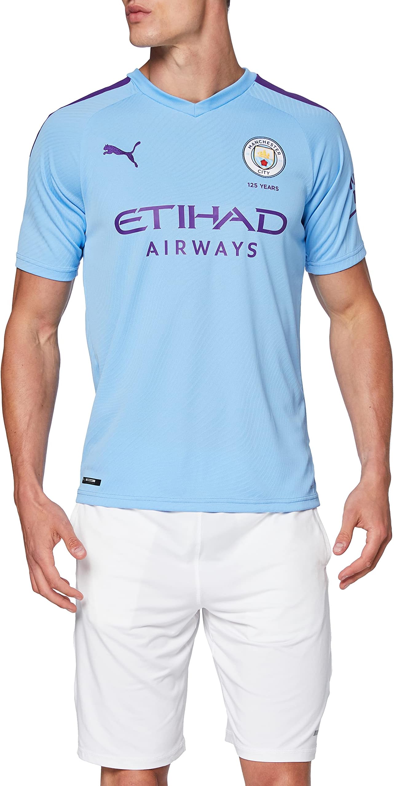 PUMA Men's MCFC Home Shirt Replica Top1 Player Trikot