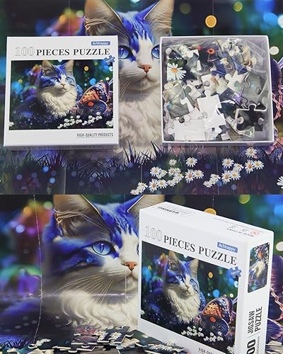 Miniatura 4 de Rompecabezas de 100 piezas, rompecabezas de 100 piezas, 100 piezas, para adultos y niños, adecuados para adultos y niños (100 unidades, C0001)