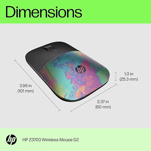 Miniatura 7 de HP Ratón inalámbrico Z3700 G2 (Oil Slick)