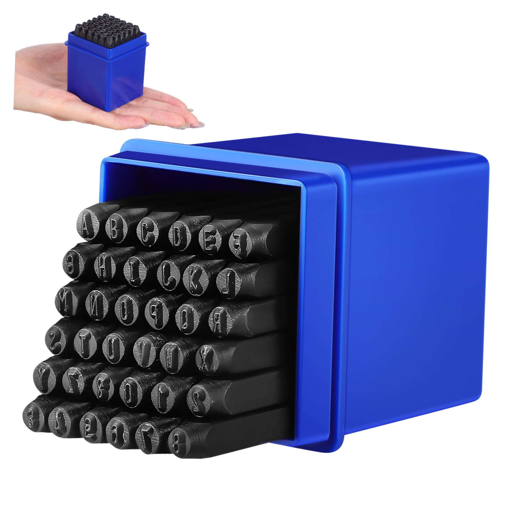 Poinçons pour marquage lettres et chiffres SOIMISS pour loisirs créatifs