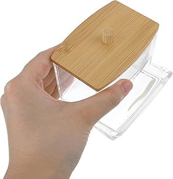 Amazon.co.jp: Sumnacon 綿棒収納ケース 透明綿棒ボックス デンタル