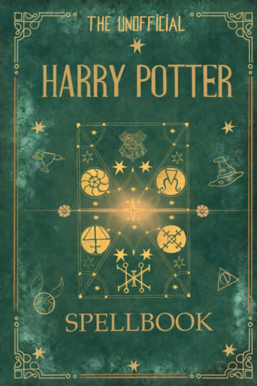 The Unofficial Harry Pot??er Spellbook: Charms, Spells, Curses. The Illustrated Spellbook For Your Kids