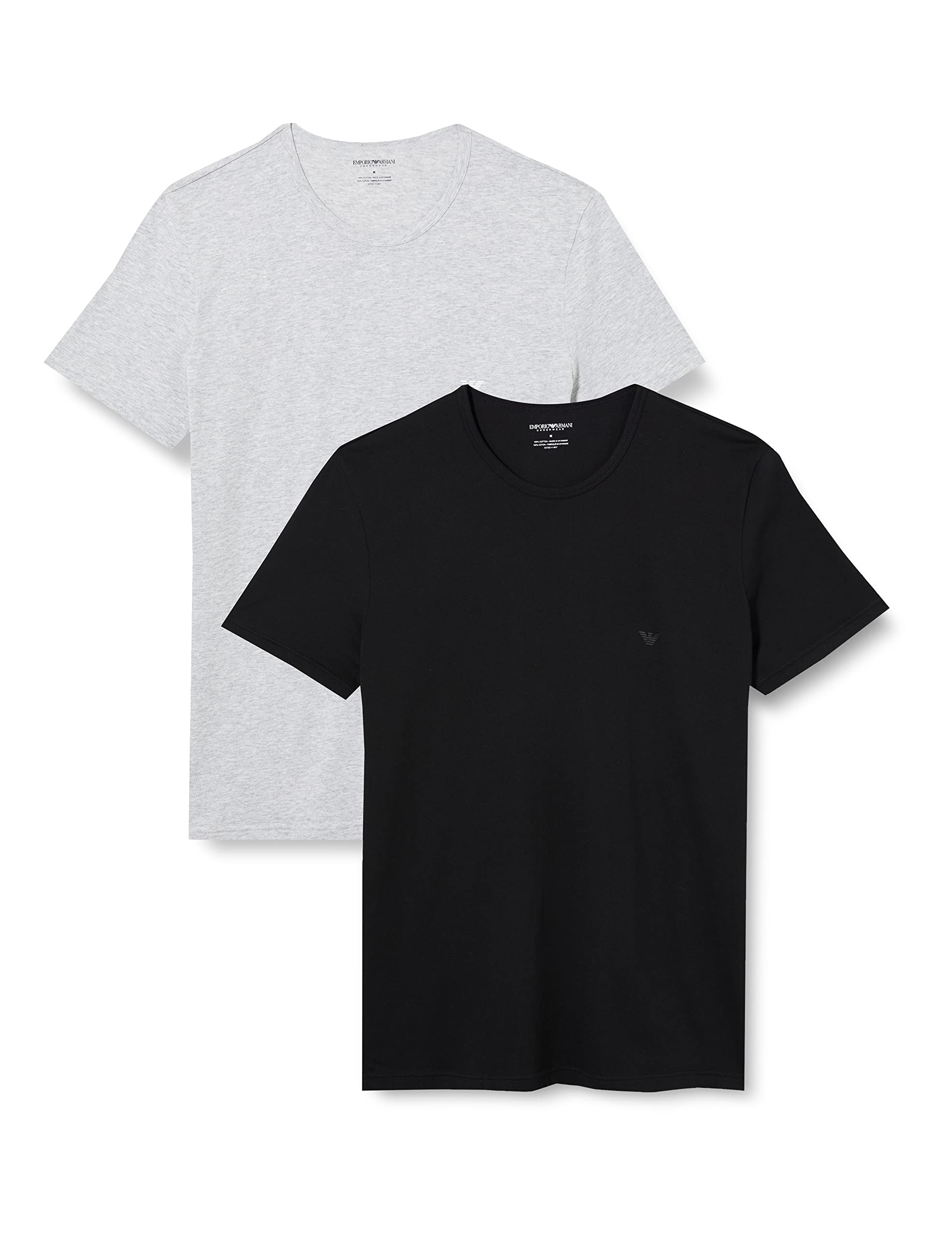 emporio armani 2 pack crew neck t shirts