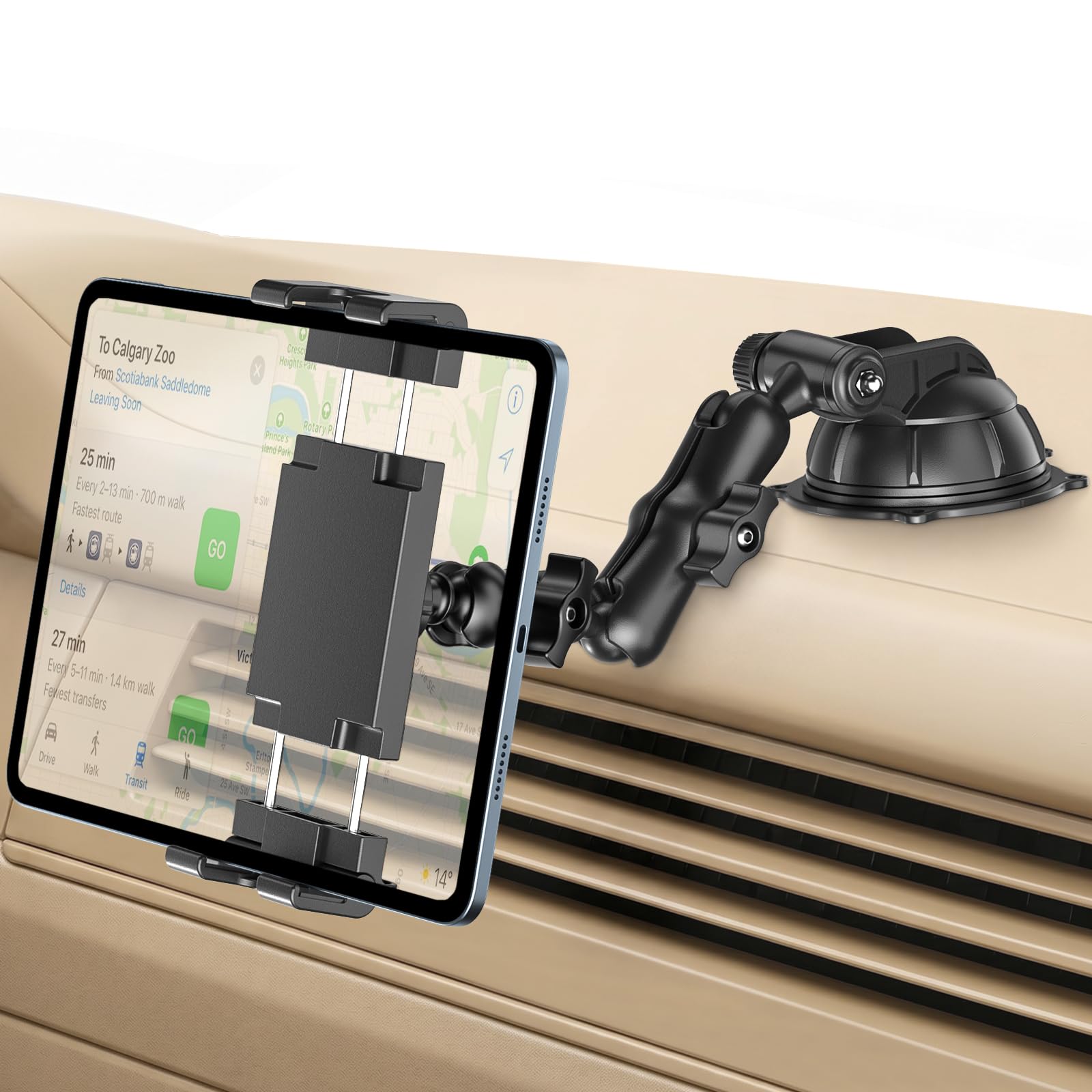 Amazon.co.jp: PLDHPRO タブレットホルダー 車 スマホホルダー 2段式