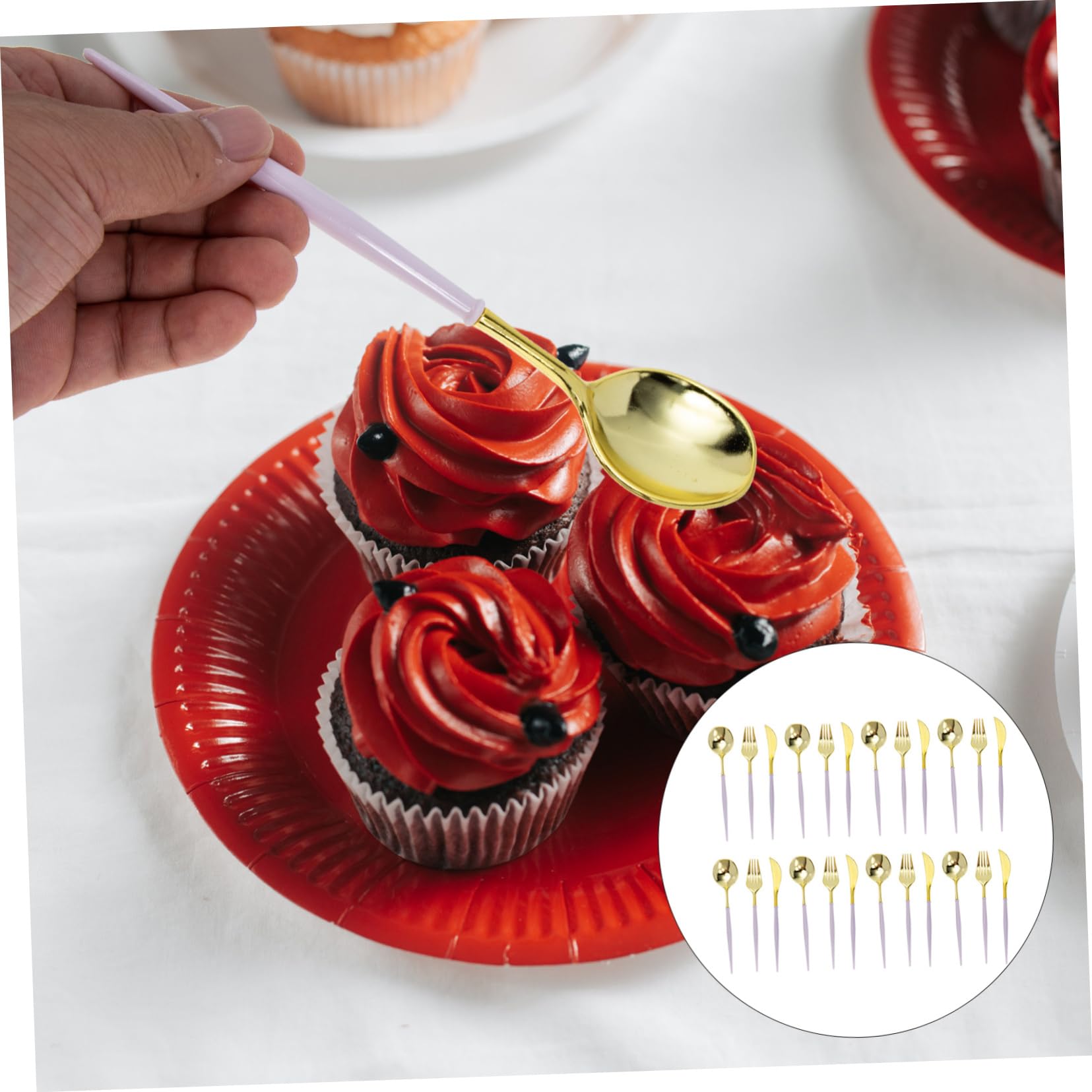 Amazon.co.jp: NOLITOY 1 セット 使い捨て食器 ケータリング イベント 