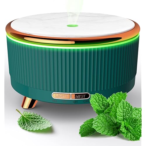 Diffusers for Essential Oils Large Room, 500ml Aromatherapy Diffuser，7 Colors Changed