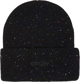 Oakley Standard B1B Speckled Beanie, Blackout, One Size