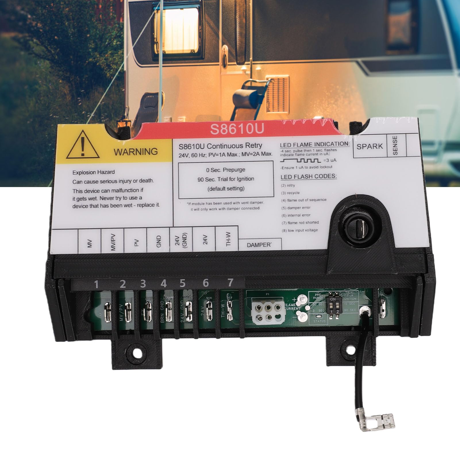 Cryfokt Intermittent Control Universal Ignition Module, Safe Operation