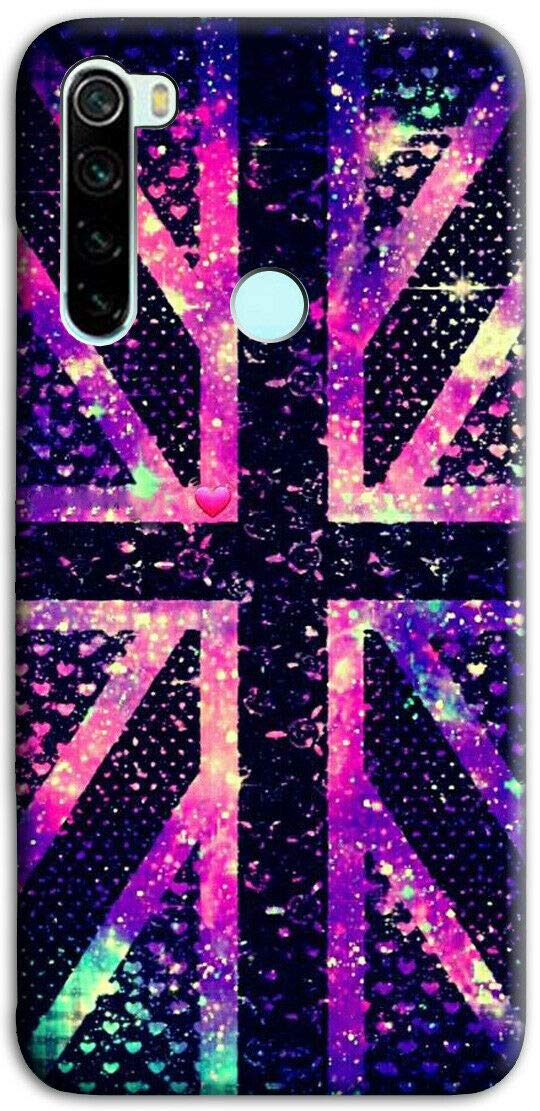 Mixroom - Cover Custodia Back case In TPU Silicone Morbido Per Xiaomi Redmi Note 8 PRO Fantasia Cosmo N996