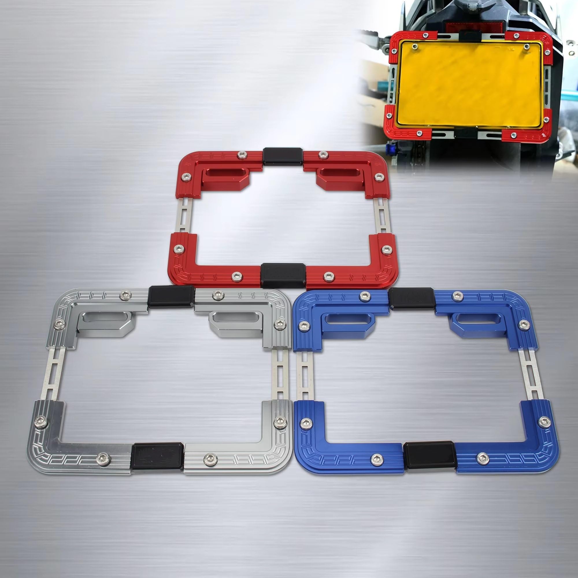 Soporte Matrícula Motocicleta